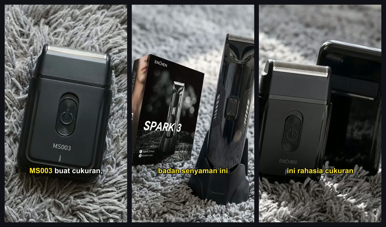 Contoh frame video hasil MRX Studio